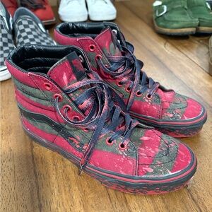 Nightmare On Elm Street Freddy Krueger Van Sk8-Hi